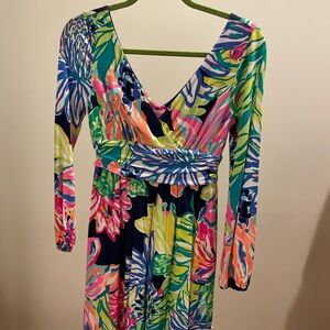 Lilly Pulitzer Vibrant Floral Dress